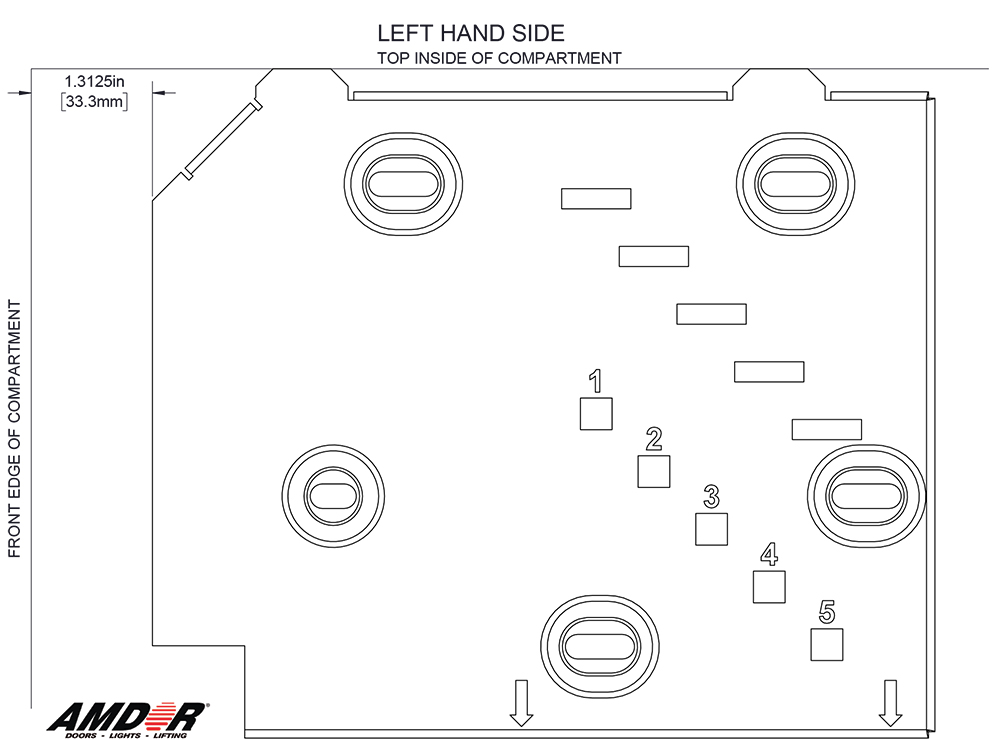 Balancer Mounting Plate Template left