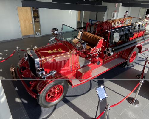 A Beautiful Fire Apparatus Then, And Again